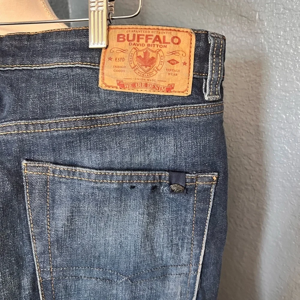 Buffalo David Bitton Indigo Straight Jeans